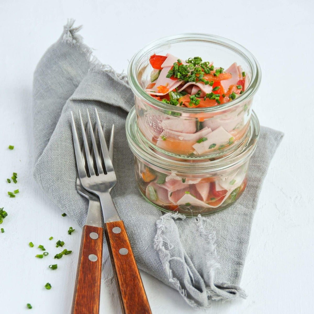 Bunter Wurstsalat