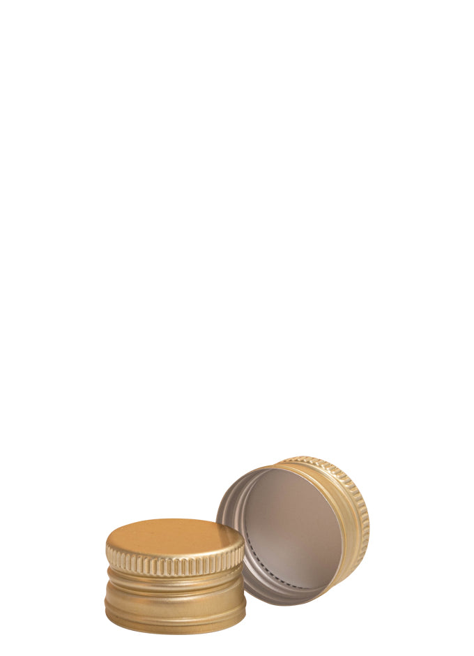 Alu-Schraubverschluss PP 24 gold