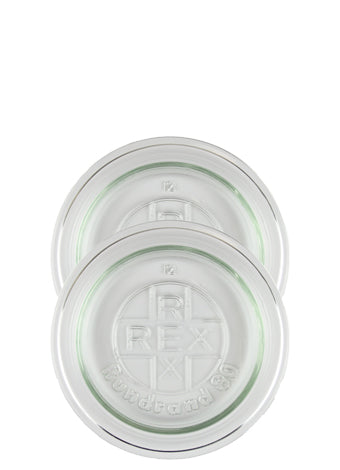 REX-Glasdeckel RR80 (2er)