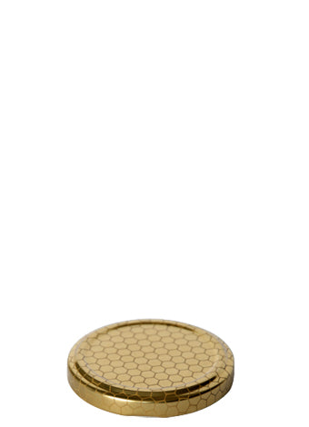 Twist-Off 63 mm gold-Wabe  RTS